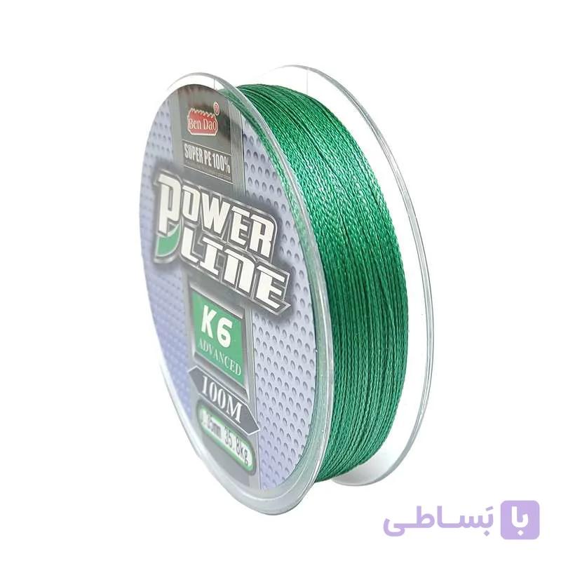 نخ ماهیگیری مدل Power line کد 0.35mm-100m — تصویر 1