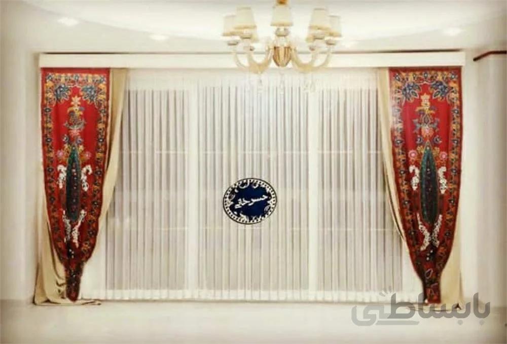 پرده سنتی دست دوز پته ا Traditional hand-embroidered curtains