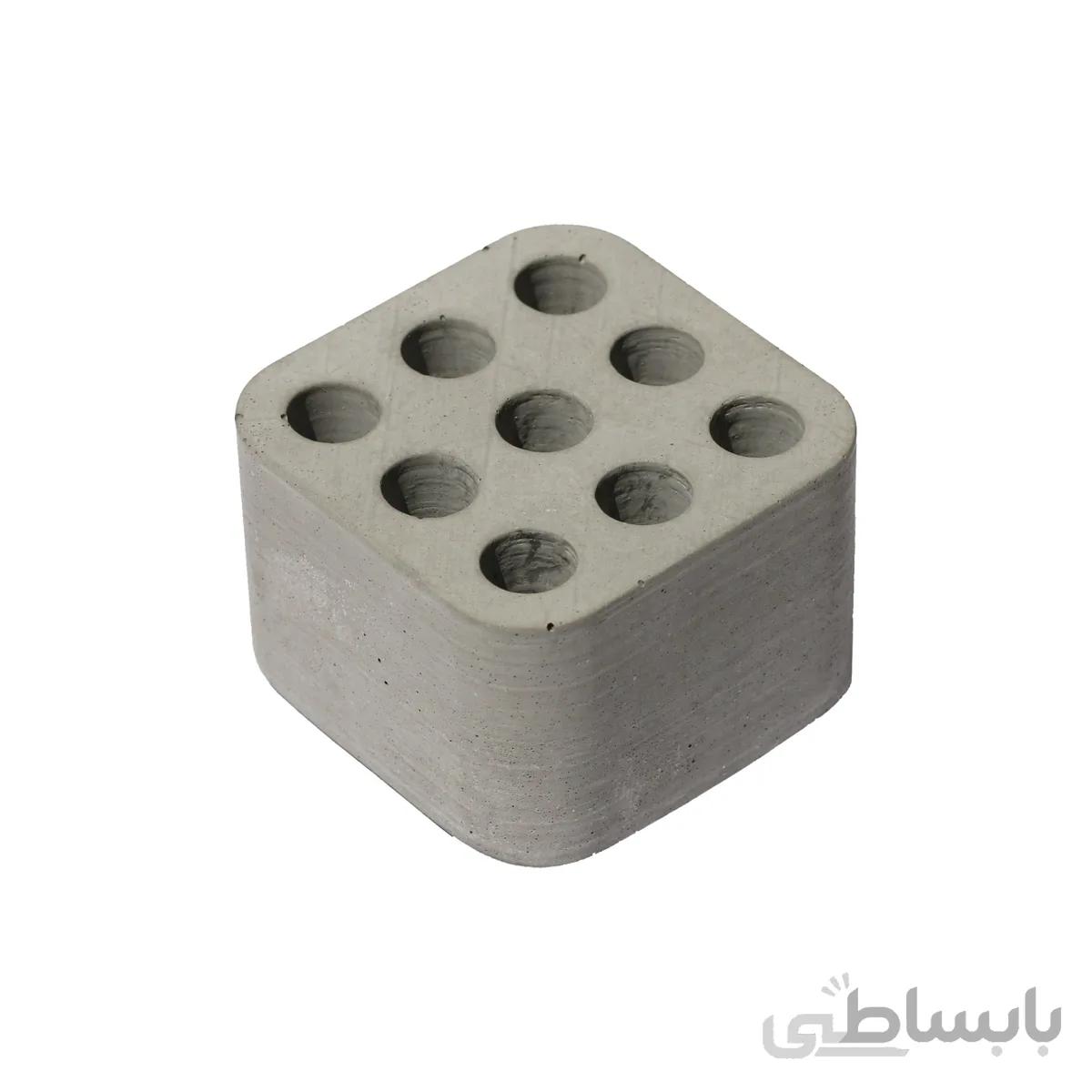 جامدادی رومیزی مینیمال بتنی ارچین مدل JEMBO توسی
