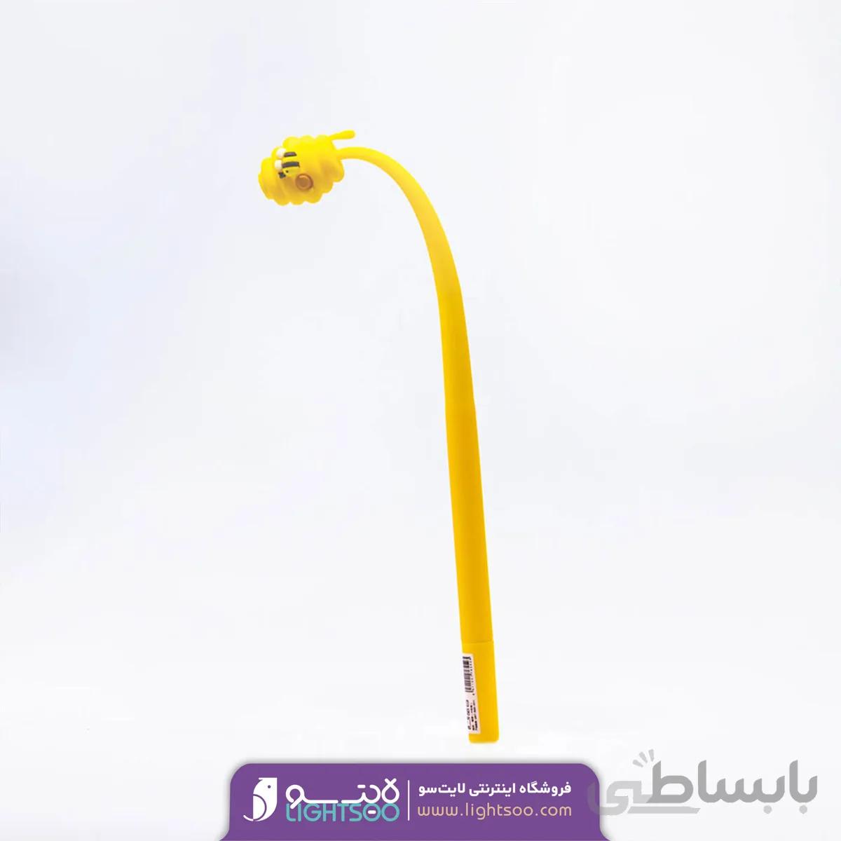 روان نویس فانتزی مدل زنبور و عسل بدنه سلیکونی