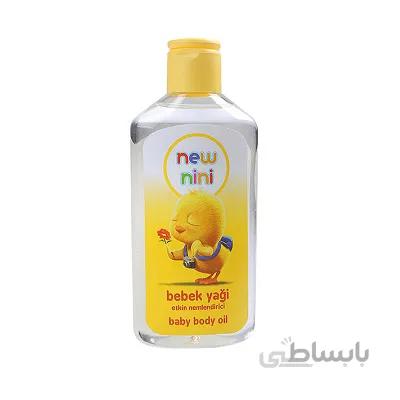 روغن بدن کودک نیو نی نی 200 میلی لیتر ا NEW NINI Baby Body Oil