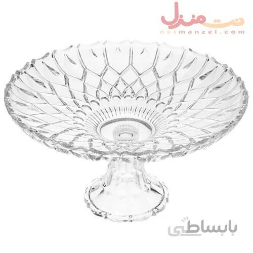 میوه خوری پایه دار کریستال نوری تازه سری پاریس