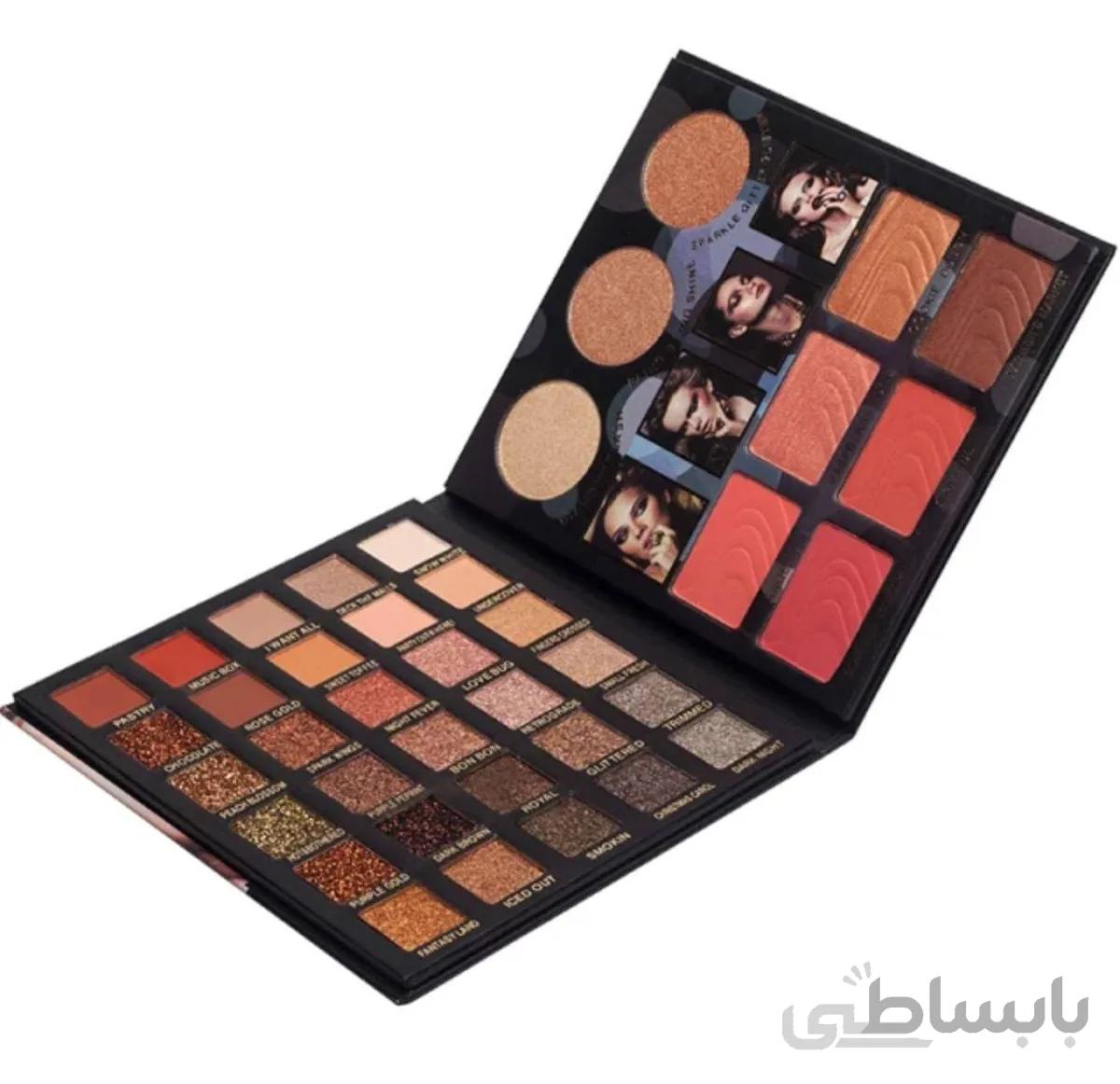 پالت سایه کتابی بزرگ نیلوفربیوتی ا Large book shadow palette لو Niloferbioti