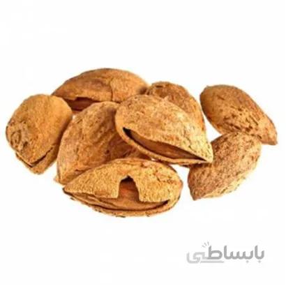 بادام پوست کاغذی خام 1کیلو
