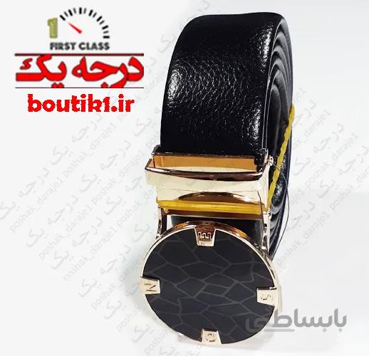 کمربند ریلی گرد مجلسی طلایی