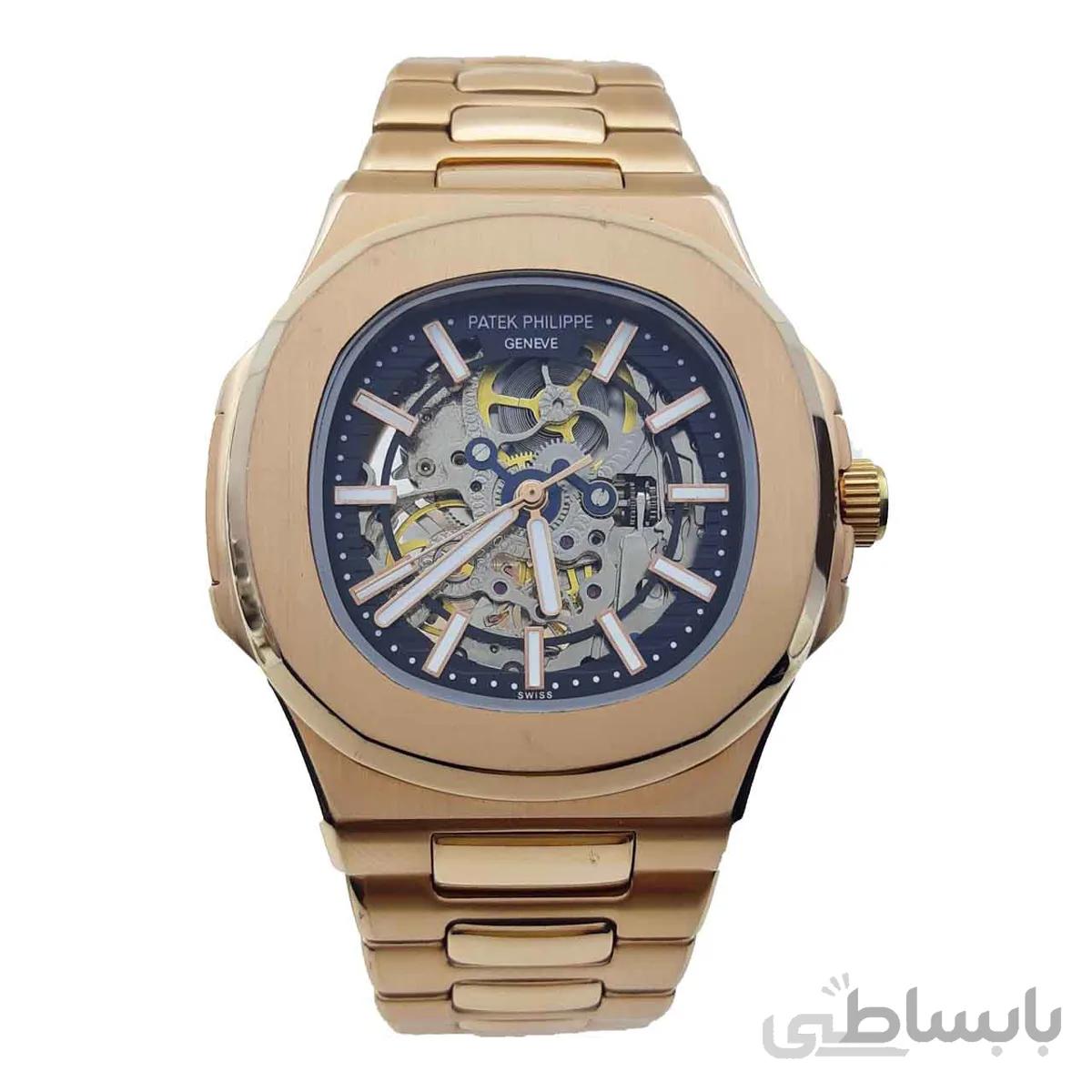 ساعت مچی مردانه پتک فیلیپ مدل Patek Philippe Skeleton P.4155