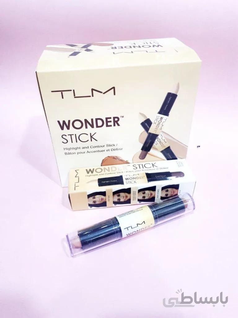 هایلایتر و کانتور دو سر نیکس مدل واندر استیک WONDER STICK شماره 01