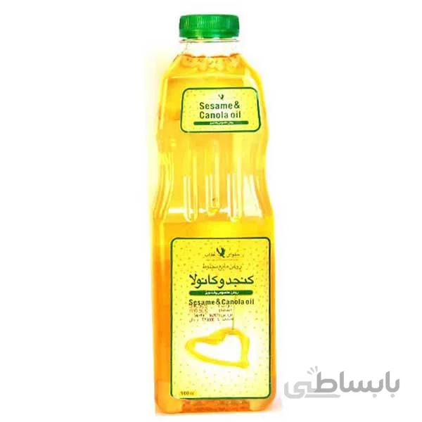 روغن مخلوط کنجد و کانولا عقاب