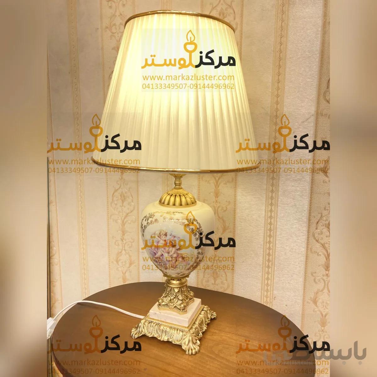 آباژور برنجی دایکاست طرح زئوس کرم