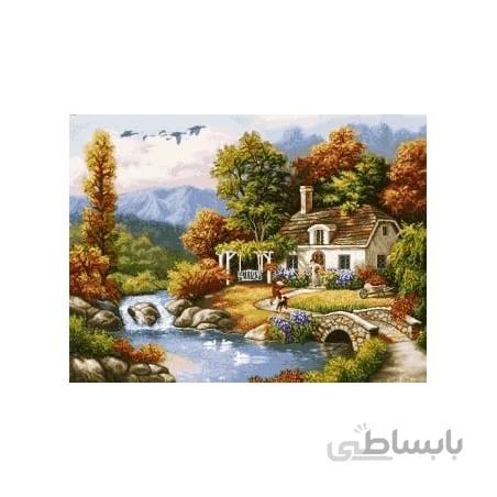 نخ و نقشه آموزشی تابلو فرش کد 47