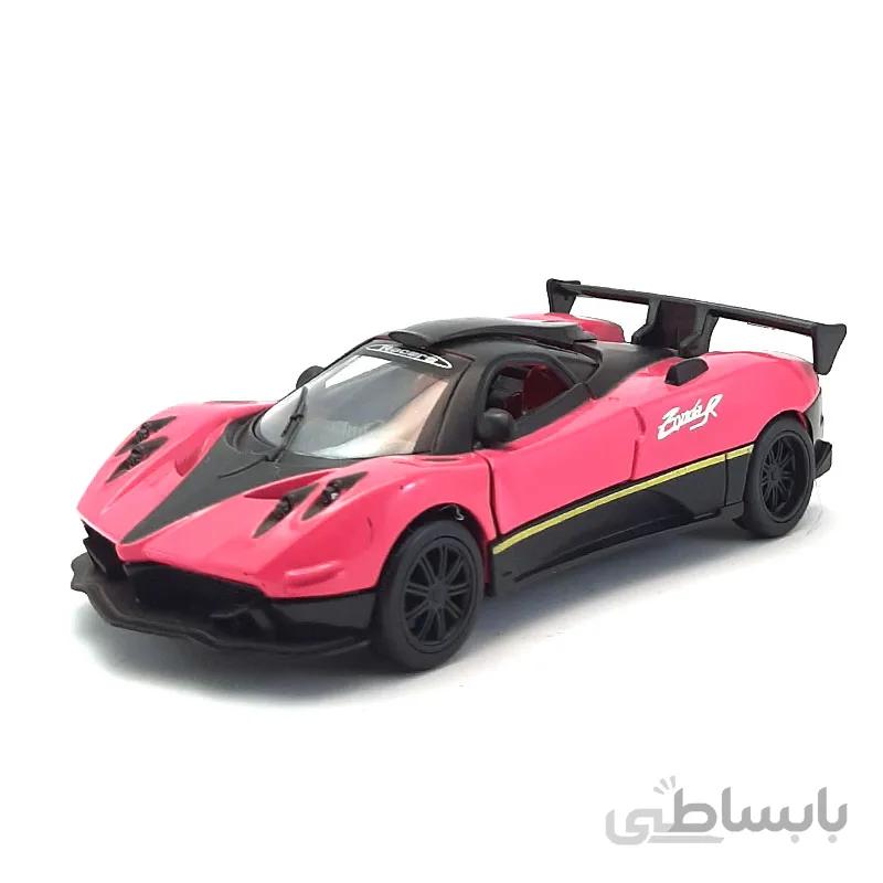 ماشین فلزی پاگانی مدل Racers موزیکال اسباب بازی عقب کش