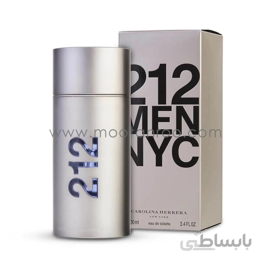 ادو تویلت مردانه کارولینا هررا مدل Men NYC 212 حجم 100 میلی لیتر ا Carolina Herrera 212 Men NYC Eau De Toilette For Men 100ml