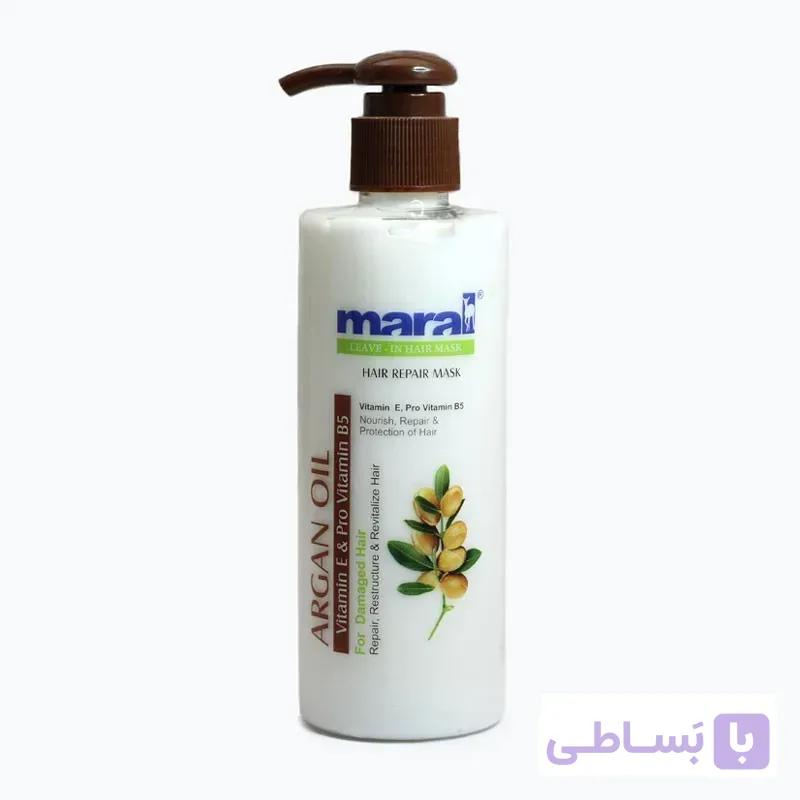 ماسک مو داخل حمام حاوی آرگان مارال