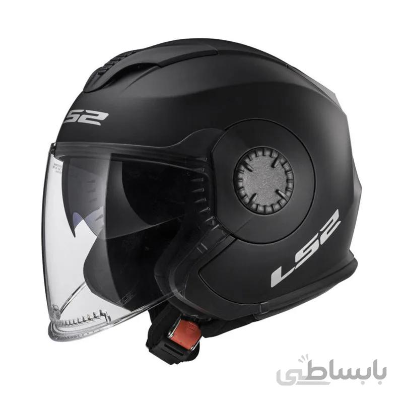 کلاه کاسکت ال اس تو مدل VERSO_MATBLACK
