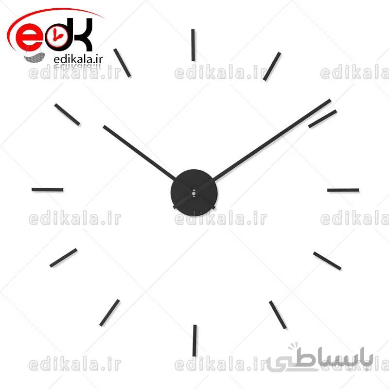 ساعت دیواری فانتزی طرح مستطیل در پنج رنگ