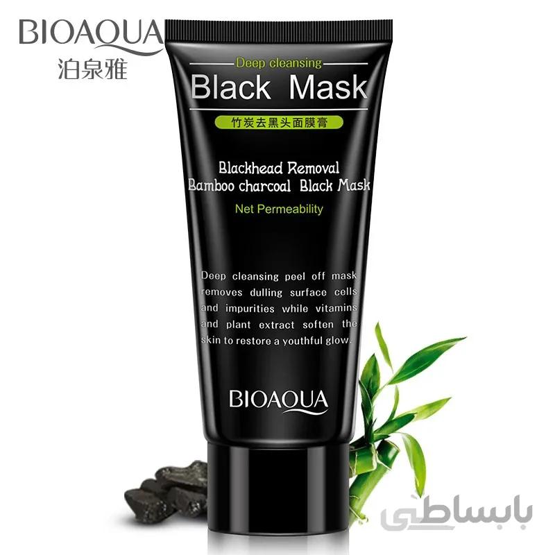 بلک ماسک جوش های سر سیاه صورت بیواکوا BIOAQUA Black Mask