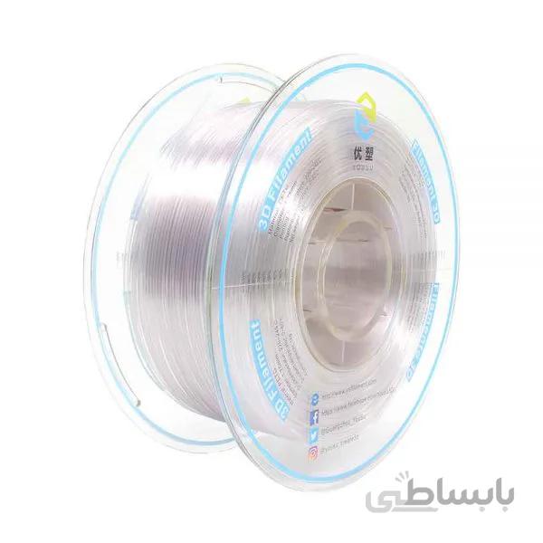 فيلامنت PLA یوسو قطر 1.75 (شفاف) / Filament 1.75mm PLA YouSu