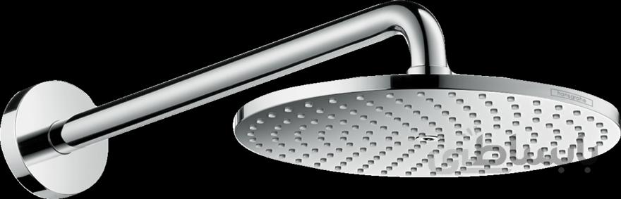 سردوش هانس گروهه به همراه بازوی دیواری مدل Raindance S 240 کد KH1044 ا Hansgrohe Raindance S Overhead shower 240 1jet PowderRain with shower arm