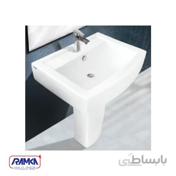 روشویی باپایه مروارید مدل کرون 42