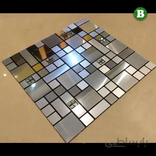 بین کابینتی نقره ای خشدار و براق 789