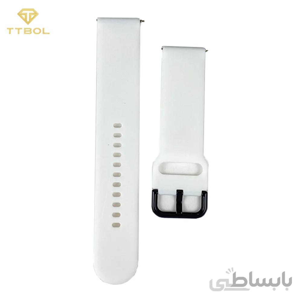 بند سیلیکونی ساعت هوشمند سایز 22 کد 51