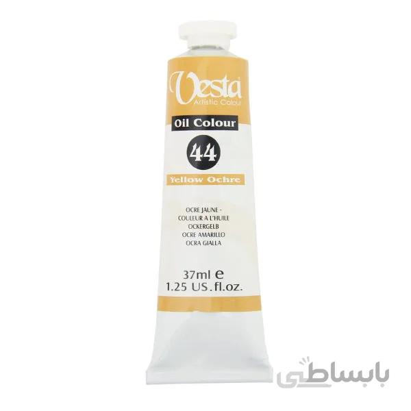 رنگ روغن وستا مدل yellow ochre 44 حجم 37 میلی لیتر