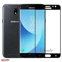 محافظ صفحه نمایش شیشه ای تمام صفحه 21D مناسب برای گوشی موبایل سامسونگ Galaxy J7 Pro