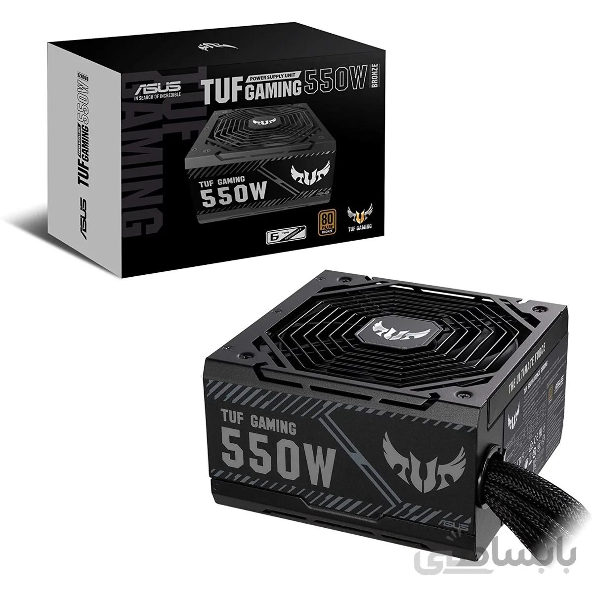 منبع تغذیه کامپیوتر ایسوس مدل ASUS TUF Gaming 550W Bronze