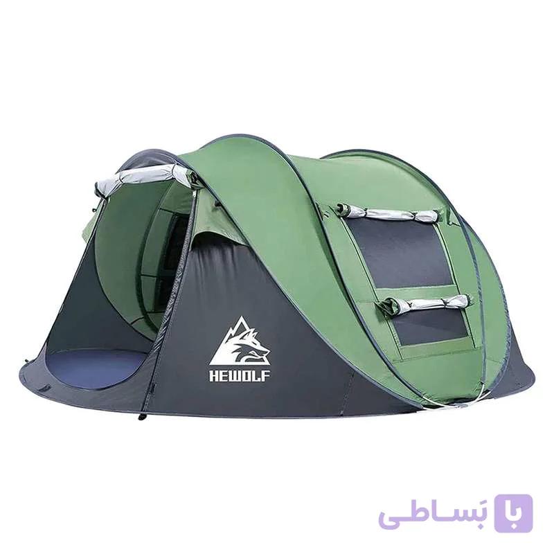 چادر کمپینگ 4 نفره هی ولف مدل  Automatic Quick-Opening — تصویر 1