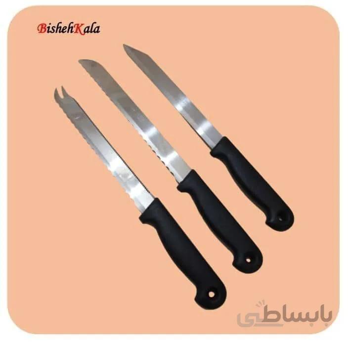 پکیج چاقو استیل آلمانی ۳ عددی Solingen سولیگن