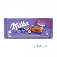 شکلات با مغز فندق و انگور 80 گرمی میلکا Milka Raisin And Nut