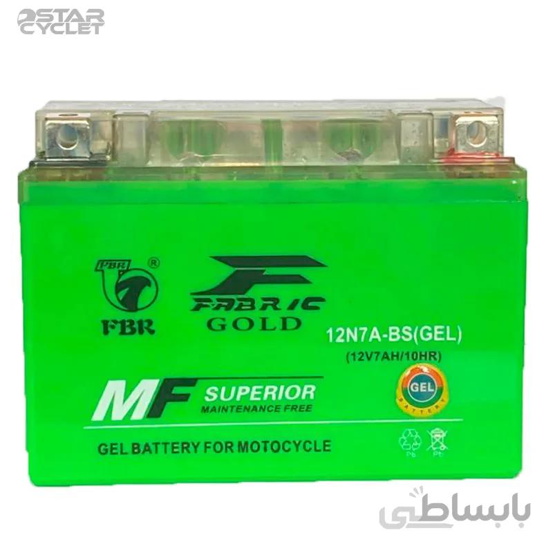 باطری فابریک مدل 12v 7A مناسب انواع هوندا معمولی و استارتی