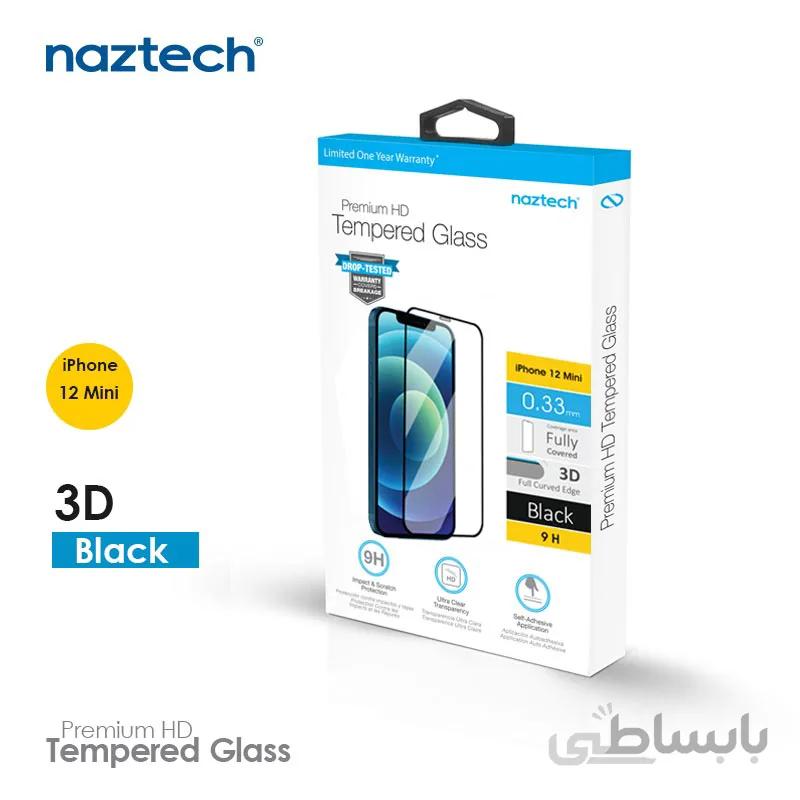 محافظ صفحه نمایش شیشه‌ای 3D نزتک مناسب برای آیفون 12 Mini
