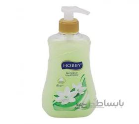مایع دستشویی هوبی مدل گلهای نیلوفر آبی حجم 400 میلی لیتر (کد869)