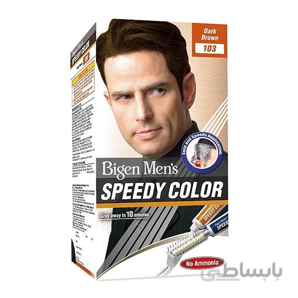 کیت رنگ مو بیگن Dark brown 103