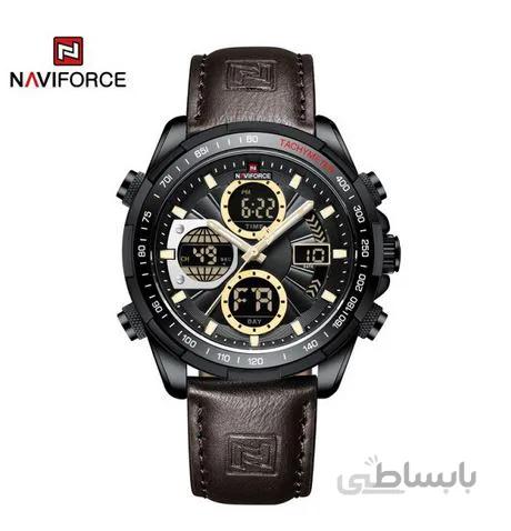 ساعت مردانه نیوی فورس مدل NF9197 بند چرمی