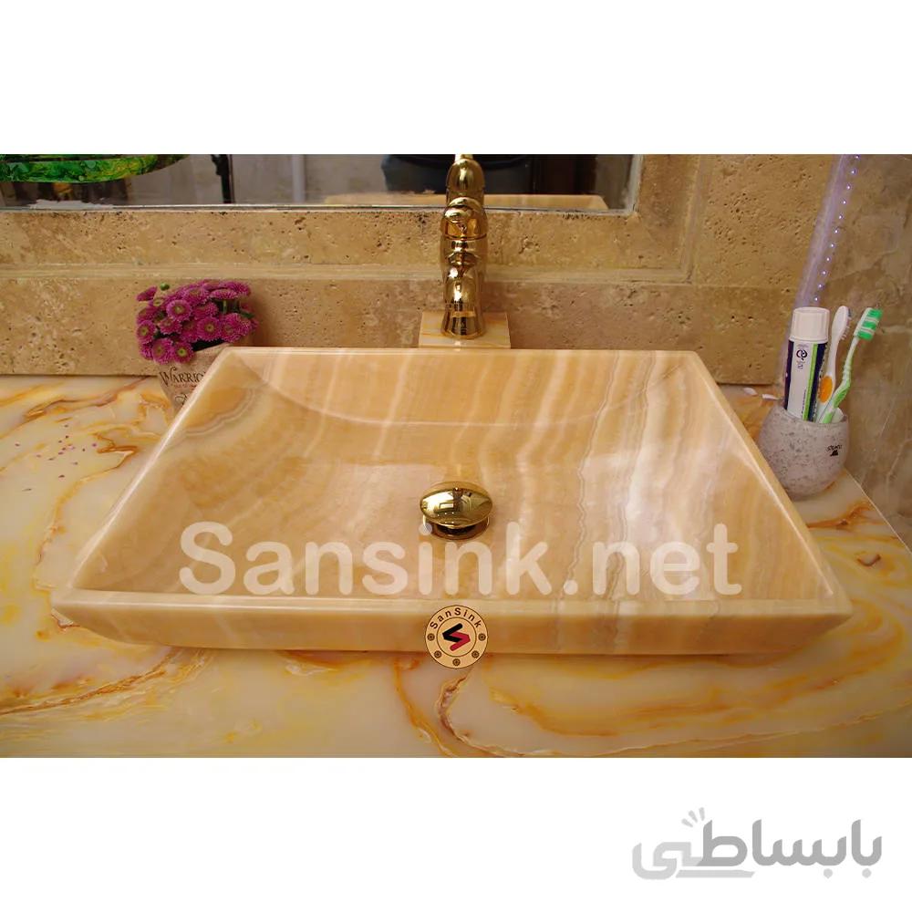 کاسه نگین مرمر پرتقالی