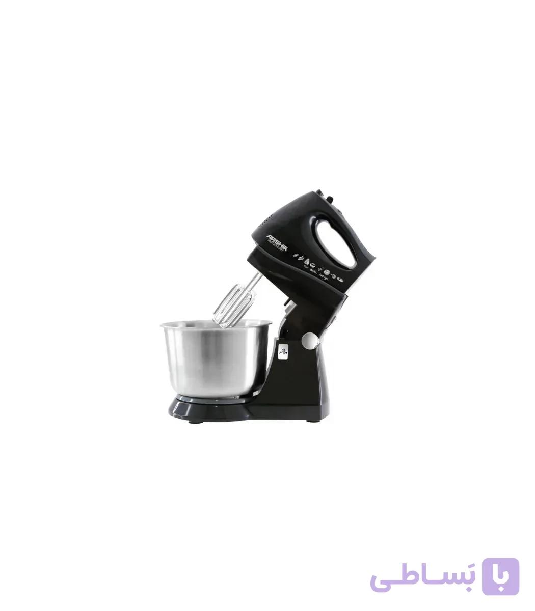 همزن کاسه دار مشکی عرشیا مدل HM135-2058