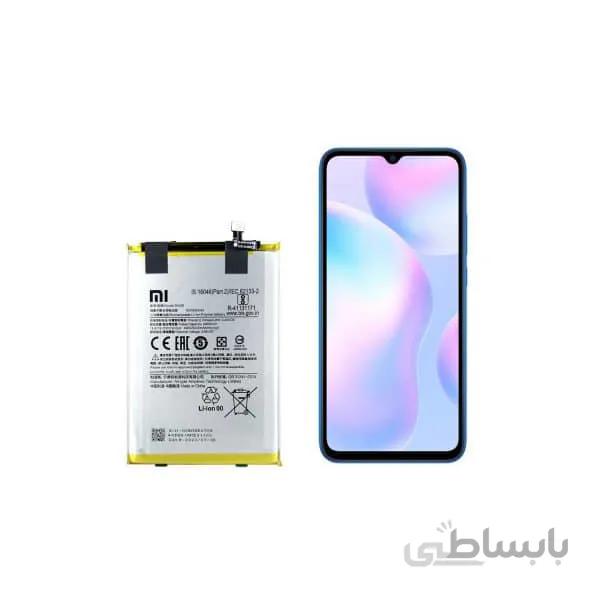 باتری گوشی شیائومی Xiaomi Redmi 9A با کد فنی BN56