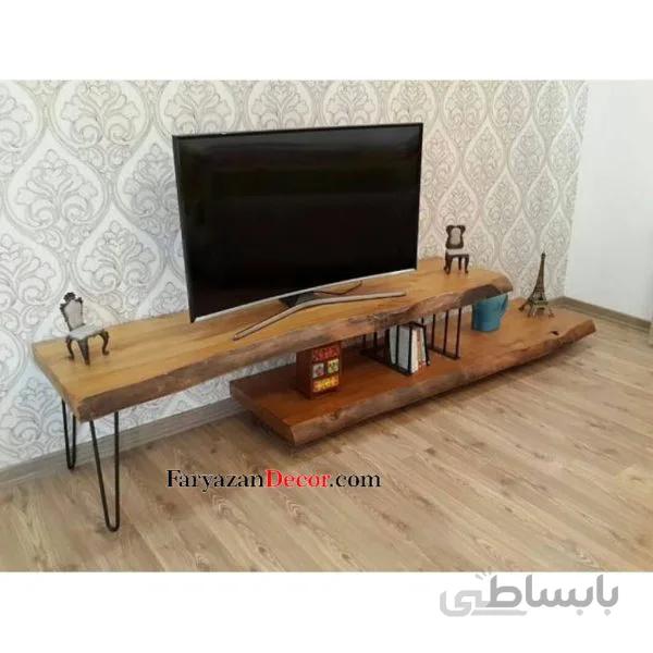 میز تلویزیون فریازان دکور مدل روستیک