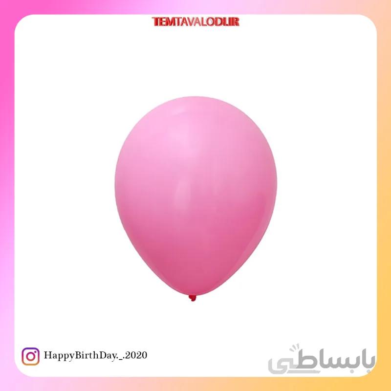 بادکنک پاستیلی صورتی