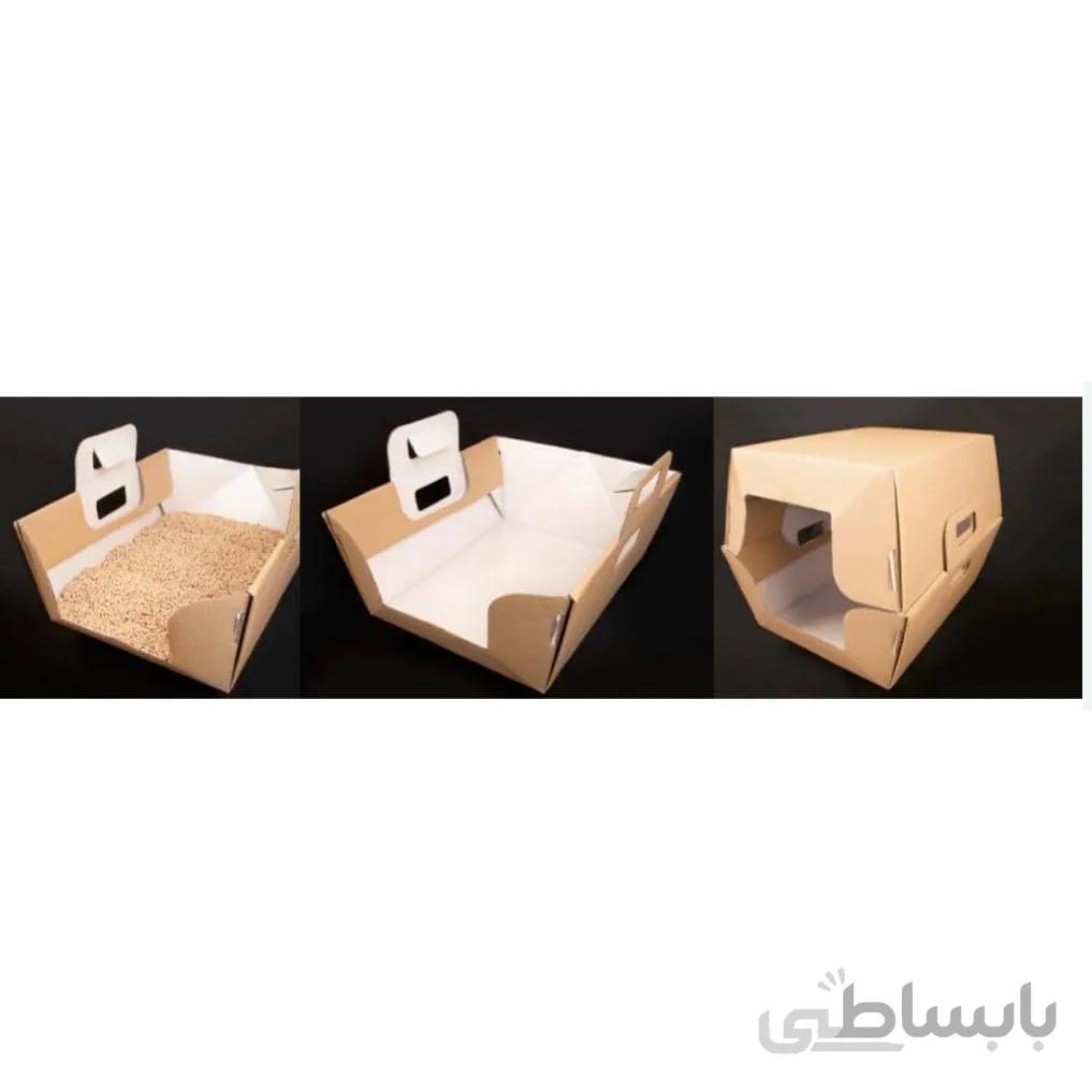 توالت مسافرتی گربه