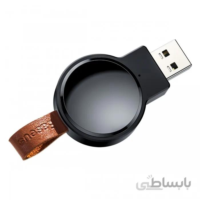 شارژر وایرلس بیسوس Baseus Dotter Wireless Charger For iWatch WXYDIW02-01 مناسب Apple Watch