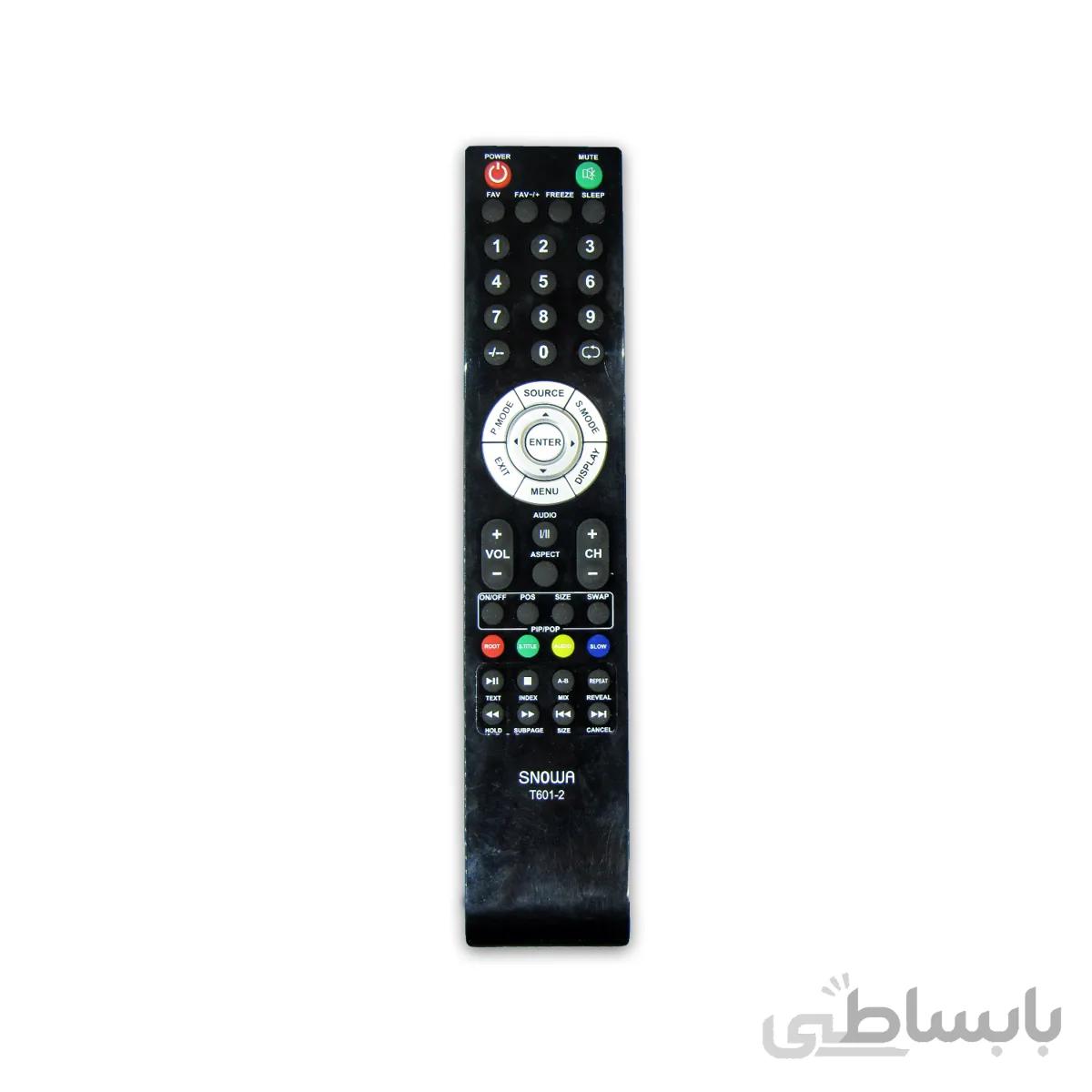 کنترل تلویزیون ال ای دی LED اسنوا SNOWA مدل T601 2
