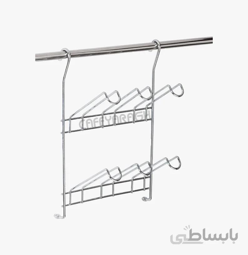 جا لیوانی آویز متحرک آدلان 6 تایی