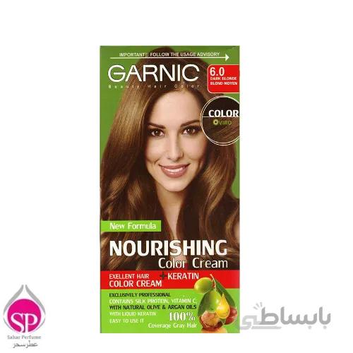 گارنیک - کیت رنگ موی زنانه شماره 6.0