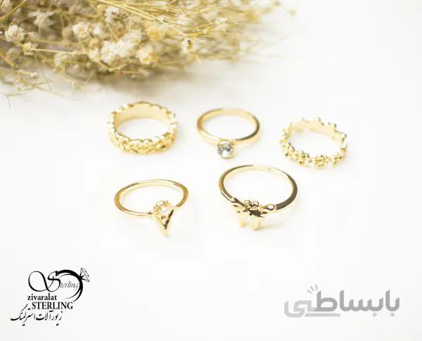 پک انگشتر زنانه کد 5586