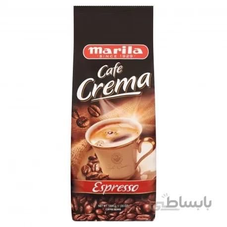 دانه قهوه اسپرسو کرم دار ماریلا 500 گرم Marila