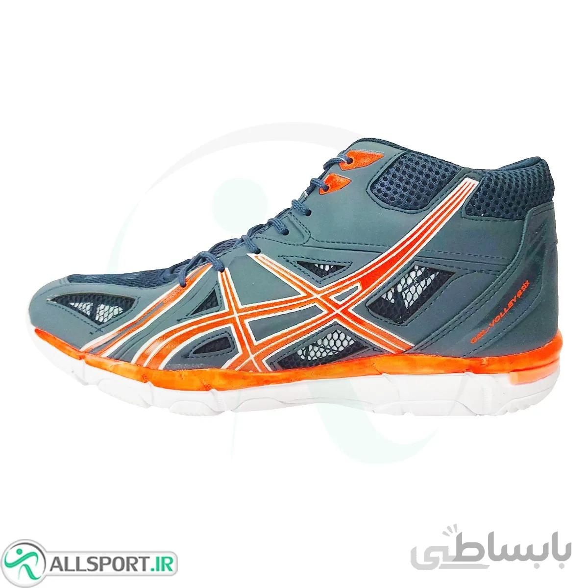 کفش والیبال اسیکس طرح اصلی Asics Red Blue