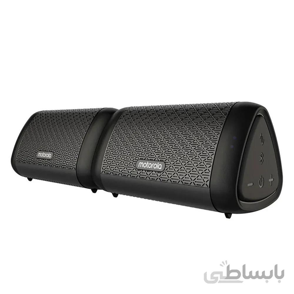 اسپیکر بلوتوثی قابل حمل موتورولا مدل Sonic SUB 340 BASS Twin بسته دو عددی ا Motorola Sonic SUB 340 BASS Twin Portable Bluetooth Speaker Dual Pack